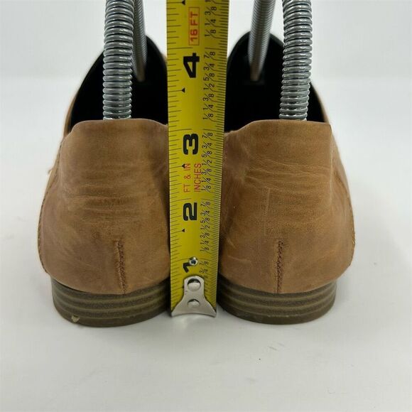 B.O.C. Women's Suree Brown Tan Camel Leather Slip-On Loafers Size 6.5W Casual - Picture 8 of 12